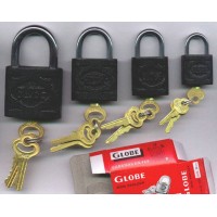 Globe Brand 50mm Cast Iron Padlock