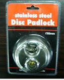 Stainless Steel Strong Disc Padlock